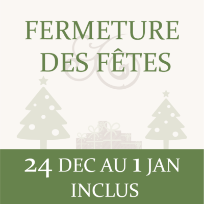 Encart fermeture fini